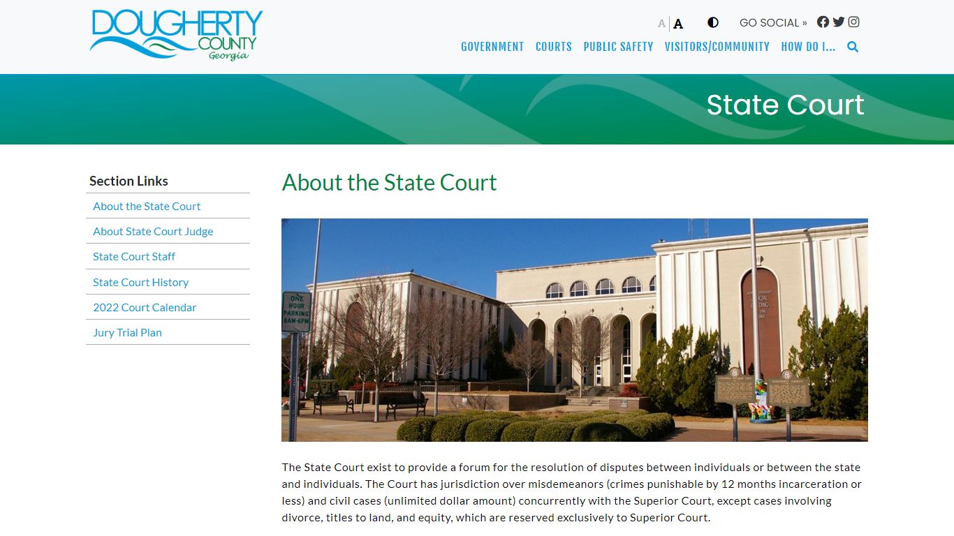 State Court - Dougherty County
